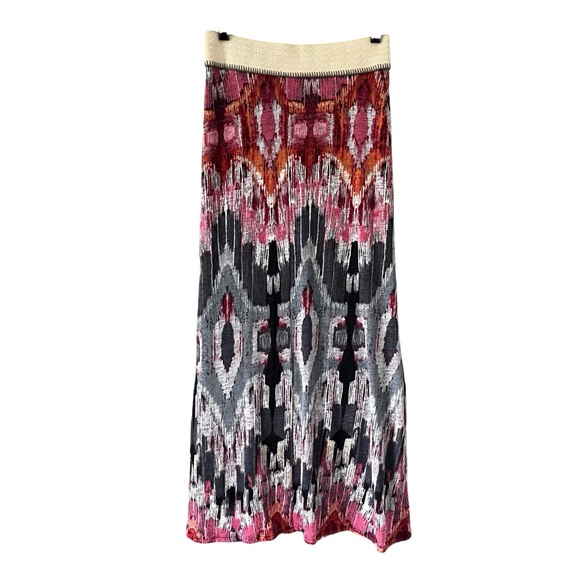 Anthropologie Vanessa Virginia Eka sweater knit long boho maxi skirt, Sz S - Picture 4 of 16